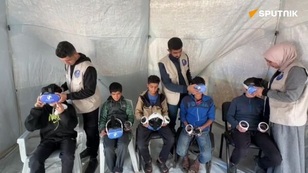 کودکان غزه در نتیجه جنگی که متحمل شده‌اند، از آسیب‌های روانی، تغییرات رفتاری و افزایش اضطراب رنج می‌برند - اسپوتنیک ایران  