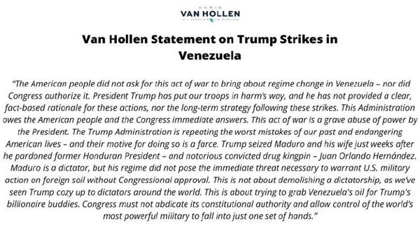 سناتور ون هولن: ترامپ با «توقیف» مادورو قصد دارد «نفت ونزوئلا را برای رفقای میلیاردرش تصاحب کند» - اسپوتنیک ایران  
