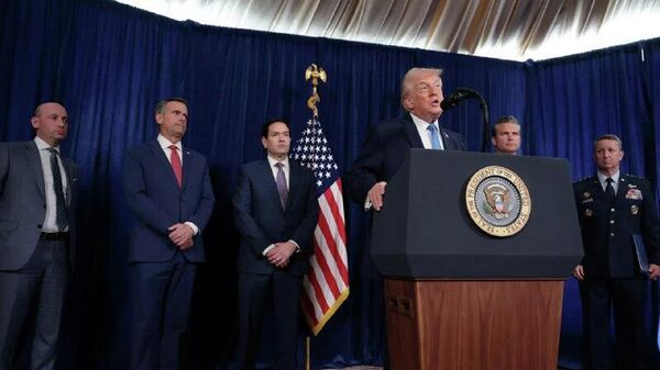 ترامپ: عملیات «چکش نیمه‌شب» در کاراکاس با هدف محافظت از تأسیسات هسته‌ای انجام شده است - اسپوتنیک ایران  