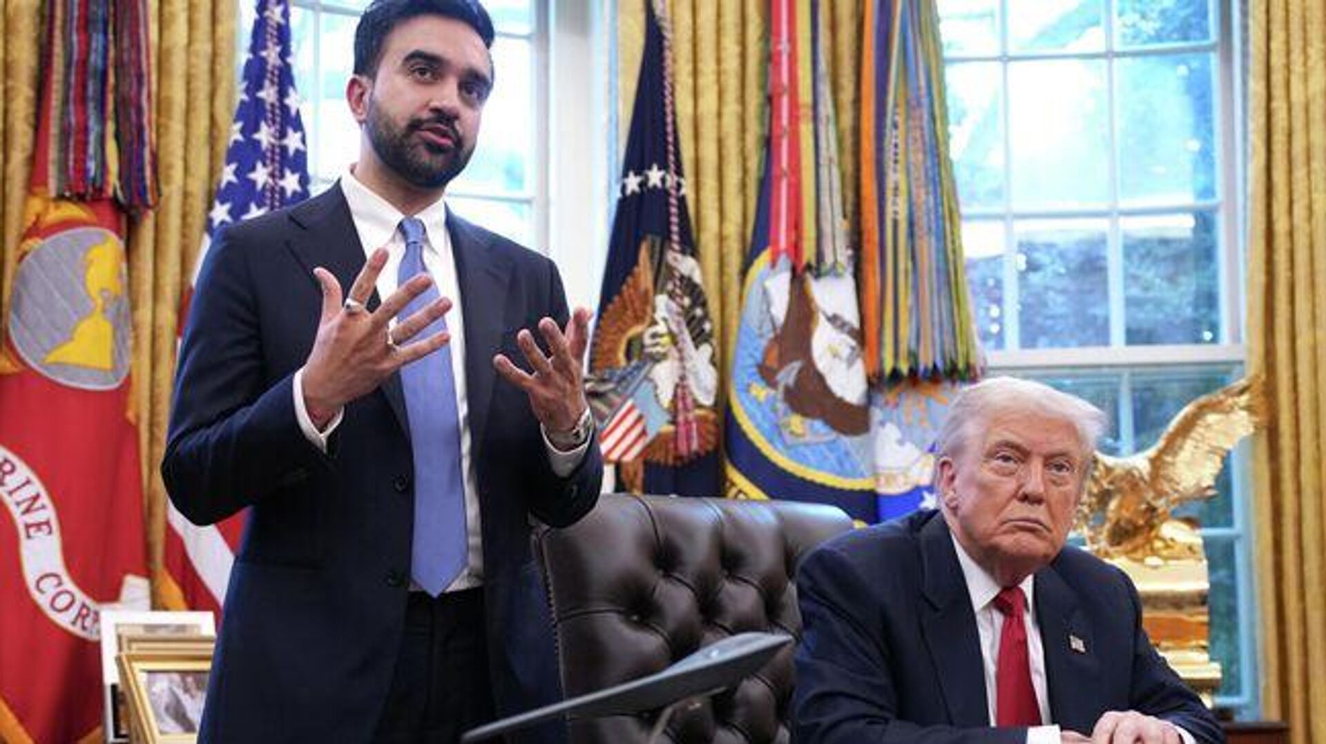 شهردار نیویورک عملیات آمریکا در ونزوئلا را «تلاشی آشکار برای تغییر رژیم» خواند شهردار نیویورک عملیات آمریکا در ونزوئلا را «تلاشی آشکار برای تغییر رژیم» خواند - اسپوتنیک ایران , 1920, 03.01.2026