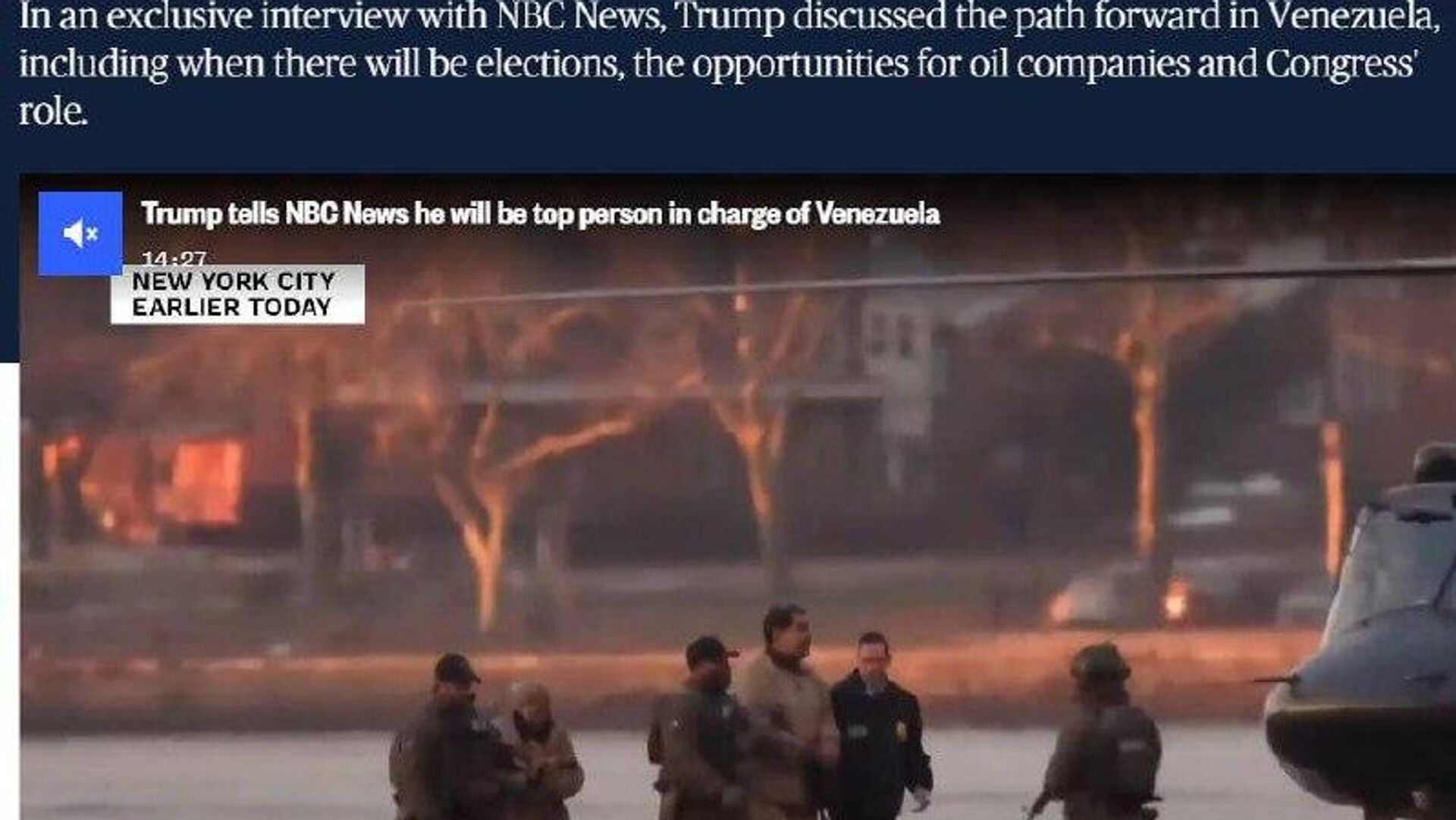 رسانه غربی اعلام نمود که ترامپ گفت که انتخابات ونزوئلا در 30 روز آینده برگزار نخواهد شد زیرا اول باید کشور سر و سامان بگیرد رسانه غربی اعلام نمود که ترامپ گفت که انتخابات ونزوئلا در 30 روز آینده برگزار نخواهد شد زیرا اول باید کشور سر و سامان بگیرد - اسپوتنیک ایران , 1920, 06.01.2026