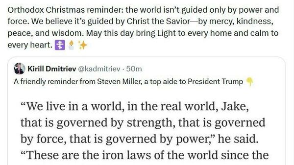 نماینده پوتین: دنیا فقط با قدرت و زور هدایت نمی‌شود - اسپوتنیک ایران  