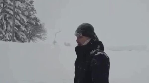 بارش بی‌سابقه برف پس از بارش برف سنگین در سوئد - اسپوتنیک ایران  