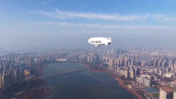 پرواز نخستین کشتی هوایی مسافربری تجاری در چین - اسپوتنیک ایران  