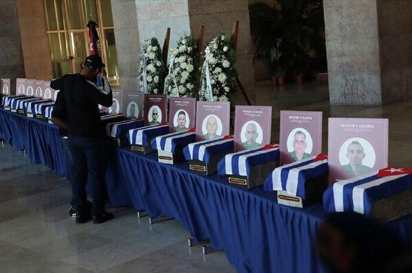 اجساد 32 سرباز کشته شده در حمله آمریکا به ونزوئلا به کوبا رسید - اسپوتنیک ایران  