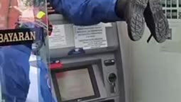 در مالزی، یک گربه در دستگاه خودپرداز گیر کرد - اسپوتنیک ایران  