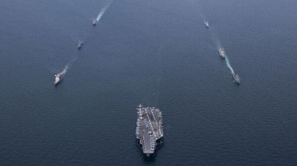 ناو هواپیمابر آبراهام لینکلن با چه توان نظامی به نزدیکی ایران می‌آید؟ - اسپوتنیک ایران  