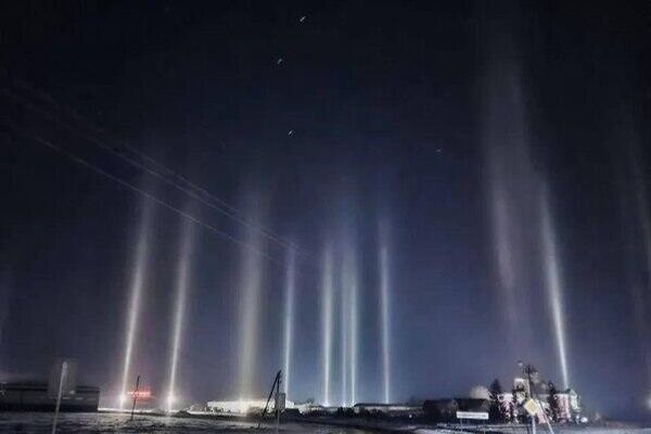 ستون های یخی در مناطق روسیه - اسپوتنیک ایران  