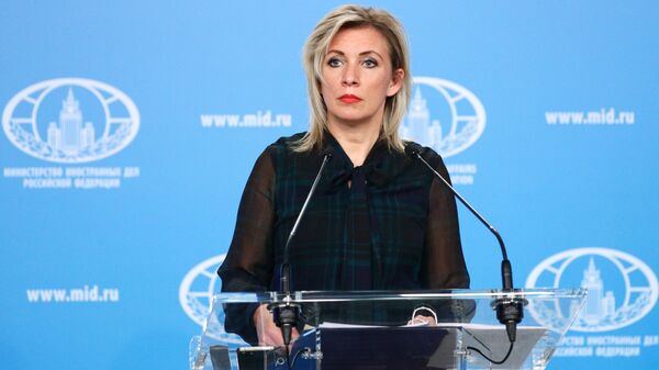 Официальный представитель Министерства иностранных дел России Мария Захарова - اسپوتنیک ایران  