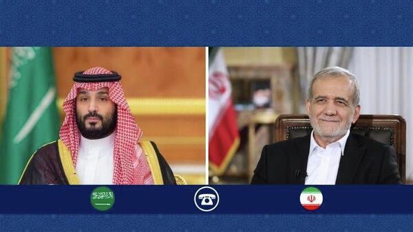 گفت‌وگوی تلفنی ولیعهد عربستان با رئیس‌جمهور ایران درباره تحولات بین‌المللی و منطقه‌ای - اسپوتنیک ایران  