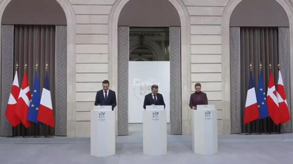 ظاهر شدن دوباره رهبر فرانسه با عینک آفتابی - اسپوتنیک ایران  