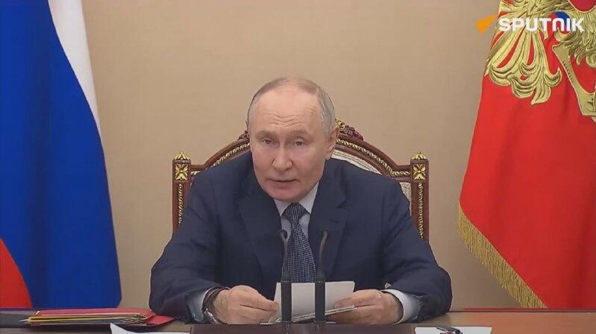 پوتین: فشار غرب بر صنعت تسلیحات روسیه نتوانست صادرات دفاعی ما را متوقف کند پوتین: فشار غرب بر صنعت تسلیحات روسیه نتوانست صادرات دفاعی ما را متوقف کند - اسپوتنیک ایران , 1920, 30.01.2026