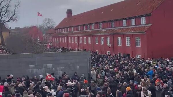 هزاران کهنه سرباز دانمارکی و حامیان آنها به اظهارات ترامپ اعتراض کردند - اسپوتنیک ایران  