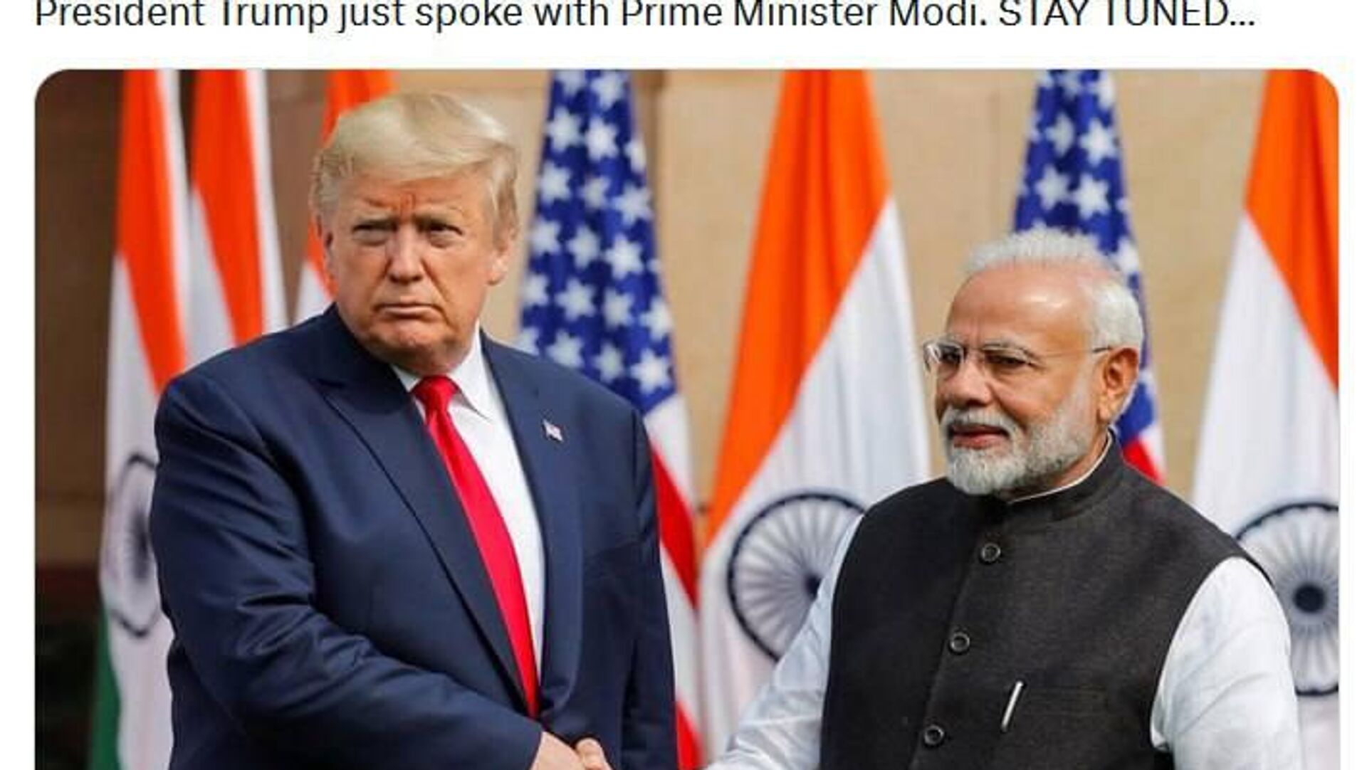 صحبت تلفنی ترامپ و مودی - اسپوتنیک ایران  , 1920, 02.02.2026