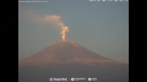 در آتشفشان پوپوکاتپتل مکزیک 20 فوران طی یک روز رخ داد - اسپوتنیک ایران  