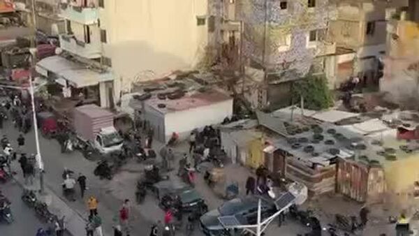 یک ساختمان مسکونی در طرابلس، لبنان فرو ریخت - اسپوتنیک ایران  