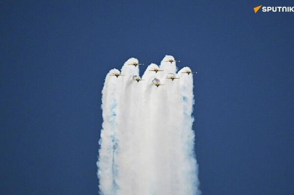 سامانه موشکی جدید روسی «سارما» و دیگر محصولات نمایشگاه جهانی دفاع در ریاض سامانه موشکی جدید روسی «سارما» و دیگر محصولات نمایشگاه جهانی دفاع در ریاض - اسپوتنیک ایران