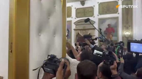 دلسی رودریگز در کاراکاس از وزیر انرژی آمریکا استقبال کرد - اسپوتنیک ایران  