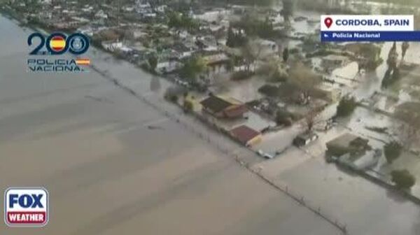 سیل عظیم در استان کوردوبا، اسپانیا - اسپوتنیک ایران  