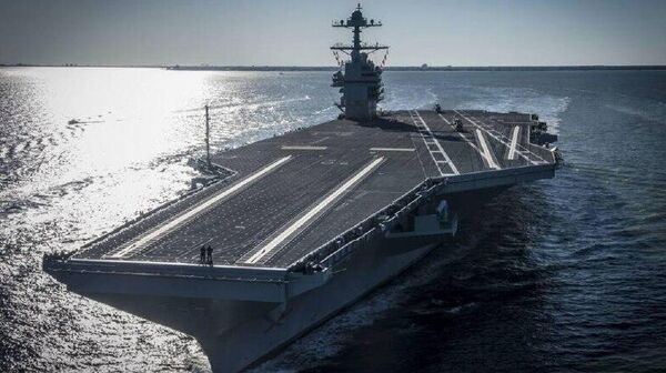 رسانه‌ها: ایالات متحده قصد دارد یک ناو هواپیمابر دیگر نیروی دریایی خود، جرالد آر - اسپوتنیک ایران  