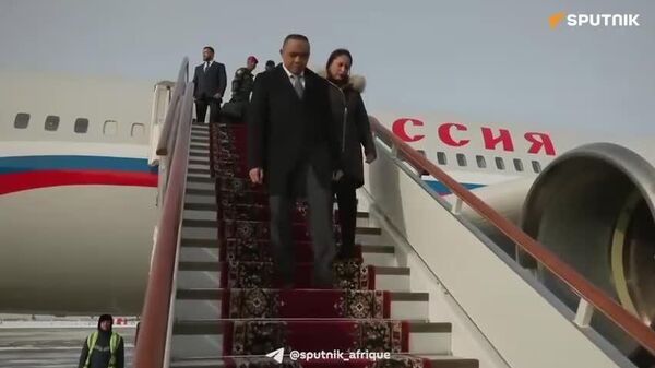 رئیس جمهور ماداگاسکار، مایکل راندریانیرینا وارد روسیه شد - اسپوتنیک ایران  