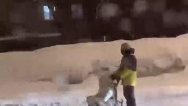 اهالی مسکو در هنگام بارش برف از وسایل حمل و نقل دیگری استفاده می‌کنند - اسپوتنیک ایران  