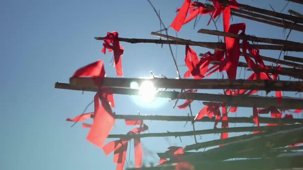 یک «قلب سوزان» غول‌پیکر در جشن ماسلنیتسا در روسیه - اسپوتنیک ایران  