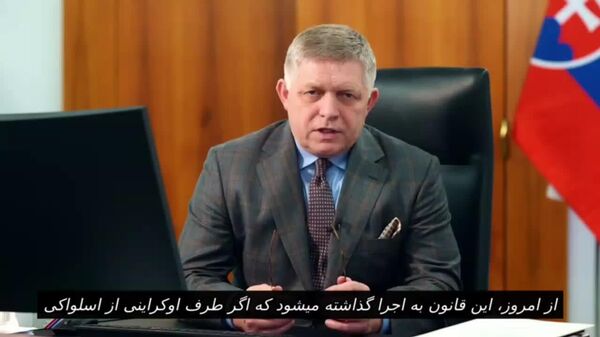 اولین اقدام تلافی‌جویانه اسلواکی علیه اوکراین - اسپوتنیک ایران  