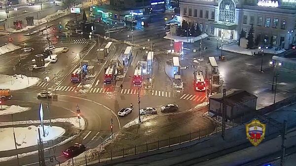 وزارت کشور روسیه ویدئوی انفجار خودرو در نزدیکی ایستگاه ساویولوفسکی منتشر کرد - اسپوتنیک ایران  