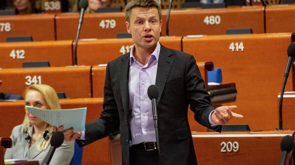 Oleksiy Goncharenko, Verkhovna Rada deputy. - اسپوتنیک ایران  