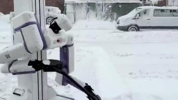 کار ربات برف روب در نیویورک - اسپوتنیک ایران  