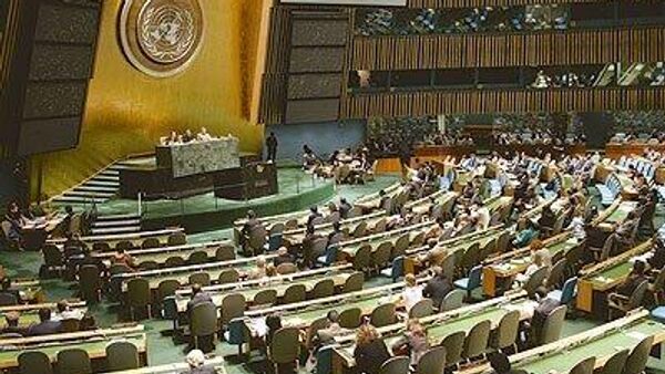 رأی ممتنع آمریکا به قطعنامه ضد روسی در مورد اوکراین در مجمع عمومی سازمان ملل - اسپوتنیک ایران  