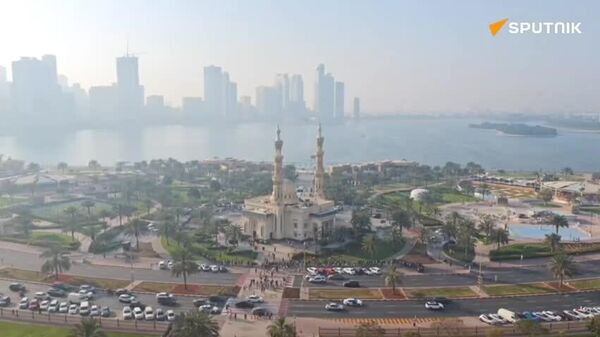 اسپوتنیک لحظه شلیک توپ به مناسبت رمضان در امارات را ثبت کرد - اسپوتنیک ایران  