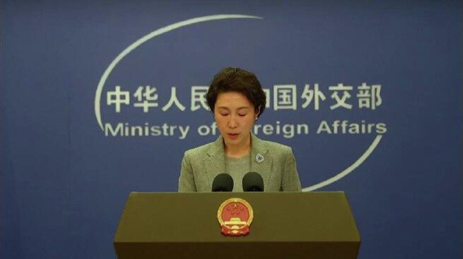 وزارت امور خارجه چین در مورد انتقال احتمالی سلاحهای هستهای از غرب به اوکراین: چین غیرقابل قبول بودن گسترش سلاحهای هستهای را اعلام میکند وزارت امور خارجه چین در مورد انتقال احتمالی سلاحهای هستهای از غرب به اوکراین: چین غیرقابل قبول بودن گسترش سلاحهای هستهای را اعلام میکند - اسپوتنیک ایران , 1920, 25.02.2026