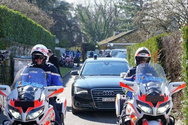 گزارش تصویری خبرنگار اسپوتنیک از محل برگزاری مذاکرات هسته‌ای در ژنو و رفت و آمد هیأت‌های مذاکره کننده - اسپوتنیک ایران  