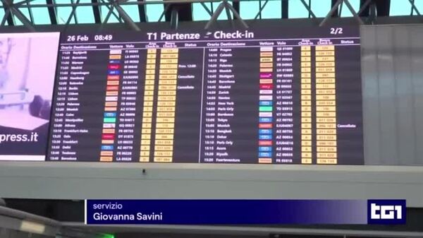 در پی اعتصاب خلبانان و مهمانداران در سراسر ایتالیا، بیش از 300 پرواز با تأخیر مواجه یا لغو شدند - اسپوتنیک ایران  