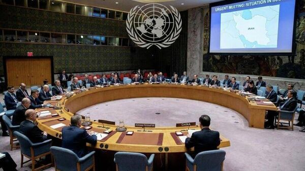 شورای امنیت سازمان ملل متحد جلسه اضطراری در مورد تشدید درگیری بین ایالات متحده، اسرائیل و ایران برگزار می‌کند - اسپوتنیک ایران  