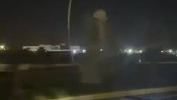 نمایی از حمله به پایگاه نظامی آمریکا در اربیل عراق - اسپوتنیک ایران  