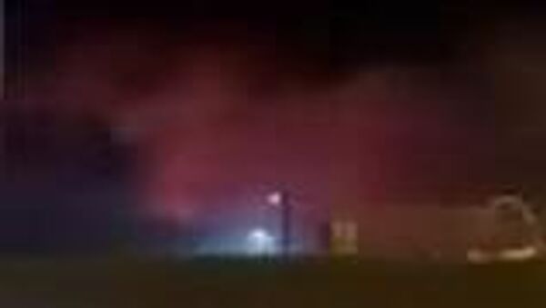 محل استقرار نظامیان آمریکایی در بحرین مورد اصابت قرار گرفته و می‌سوزد - اسپوتنیک ایران  