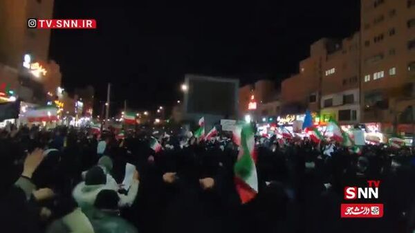 برگزاری تجمعاتی در ایران همراه با سر دادن شعار مرگ بر آمریکا - اسپوتنیک ایران  