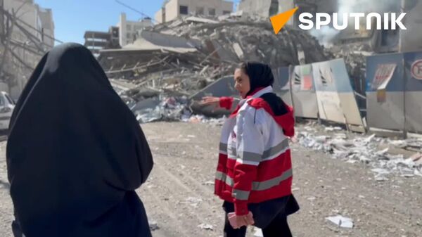 تصاویر نگران کننده از وضعیت منازل مسکونی شهر تهران که مورد هدف حملات هوایی اسرائیل و آمریکا قرار گرفته است - اسپوتنیک ایران  