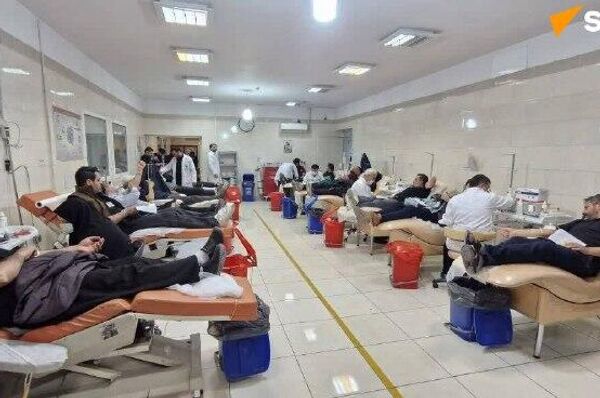 ازدحام ایرانیان برای اهدای خون - اسپوتنیک ایران  