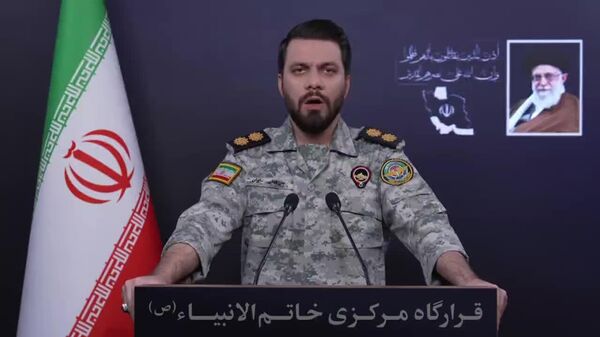 ▪اظهارات سخنگوی قرارگاه خاتم الانبیا جزئیات روز ششم عملیات وعده صادق ۴ - اسپوتنیک ایران  