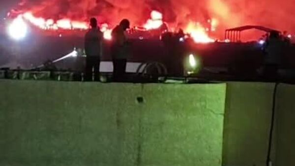 حمله پهپادی به محل یک شرکت مرتبط با آمریکا در بصره - اسپوتنیک ایران  