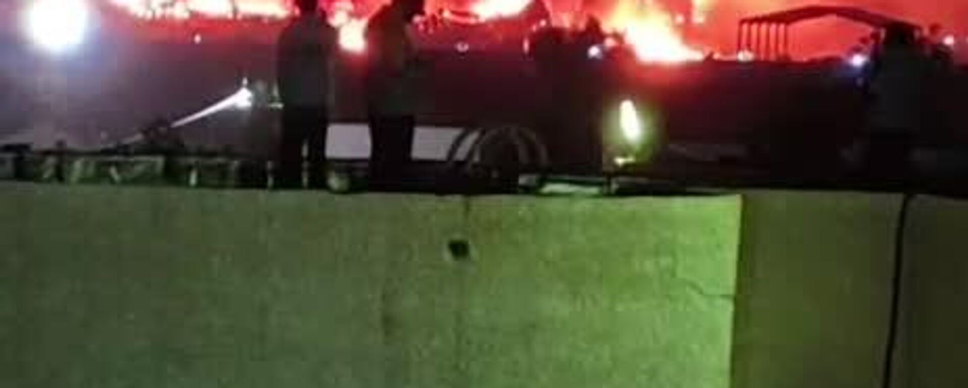 حمله پهپادی به محل یک شرکت مرتبط با آمریکا در بصره - اسپوتنیک ایران  , 1920, 07.03.2026