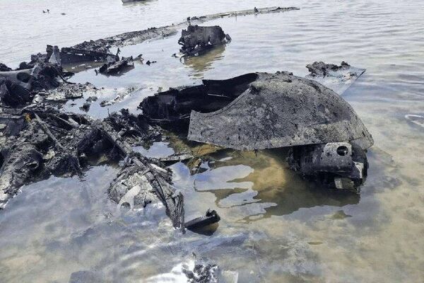 انهدام پهپاد هرمس در سواحل هرمزگان - اسپوتنیک ایران  