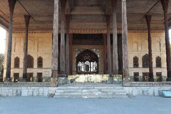 آسیب به مجموعه جهانی کاخ چهل‌ستون و چند بنای شاخص دولتخانه صفوی - اسپوتنیک ایران  