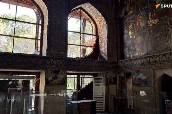 آسیب به مجموعه جهانی کاخ چهل‌ستون و چند بنای شاخص دولتخانه صفوی - اسپوتنیک ایران  