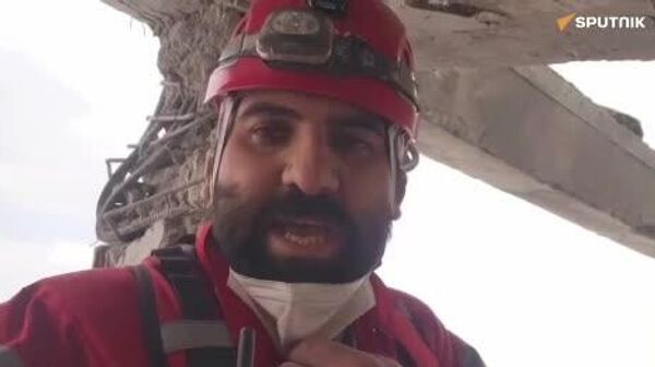 ویدیو نجات غیرنظامیان در تهران از نگاه یک امدادگر هلال احمر - اسپوتنیک ایران  