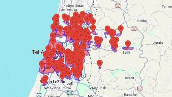 روشن شدن آژیرها در تل آویو و 276 نقطه دیگر از اسرائیل - اسپوتنیک ایران  